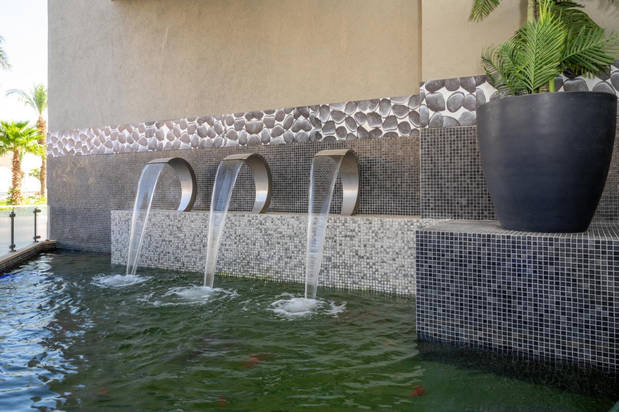 Leonardo Club Hotel Dead Sea - All Inclusive Neve Zohar Exterior foto A water feature